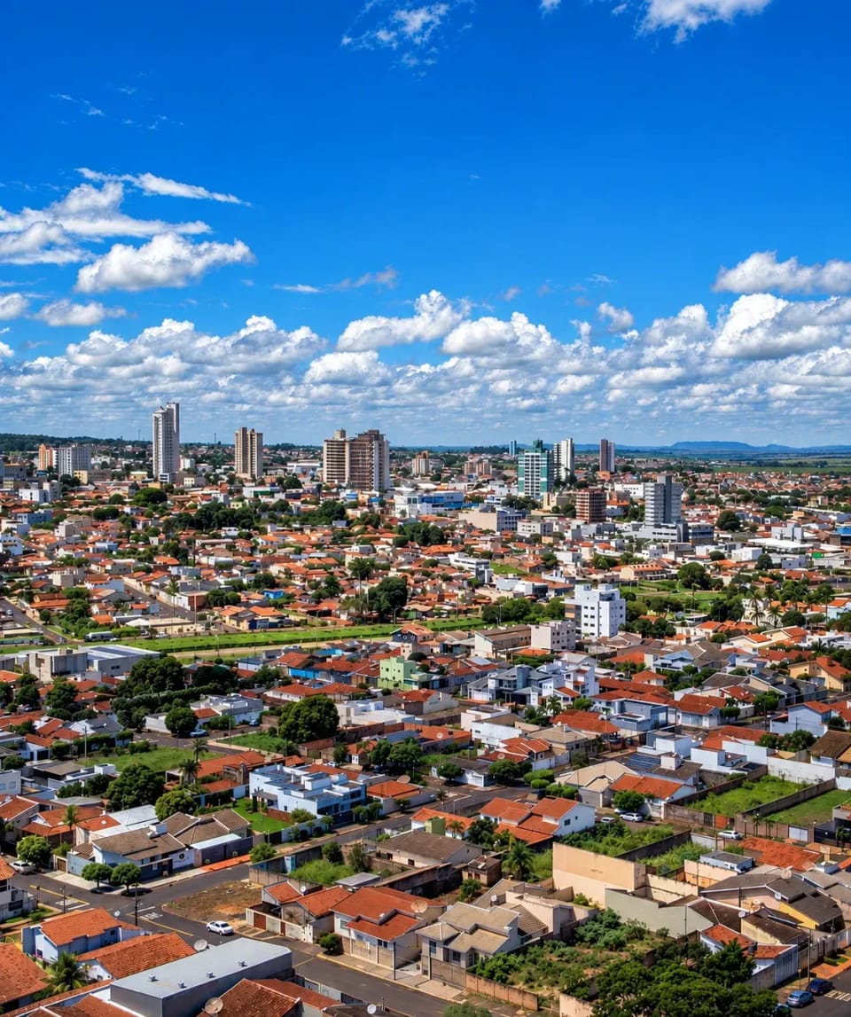 Vista aérea de Rio Verde (GO)